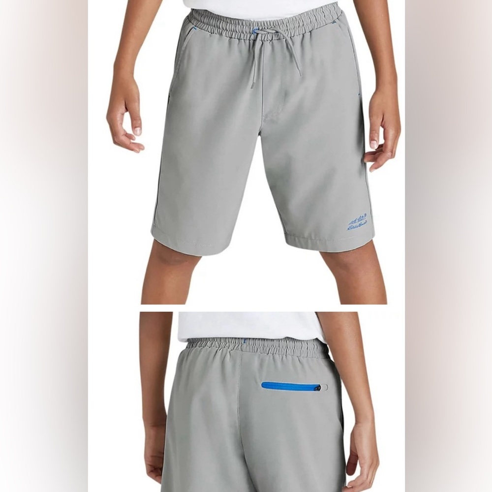 -Eddie Bauer Gray Shorts- Medium (10-12) As Is